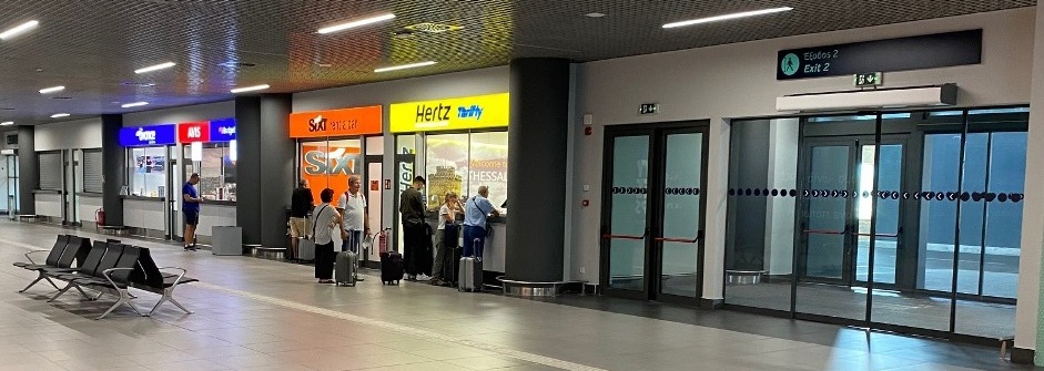 αεροδρομιο Μακεδονία θεσσαλονικη ενοικιαζόμενα αυτοκινητα κρατηση γραφεία